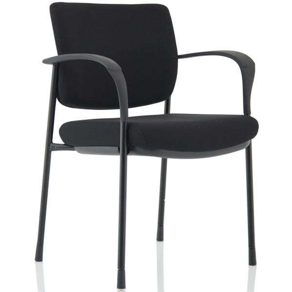Brunswick Deluxe Fabric Visitor Chair with Arms